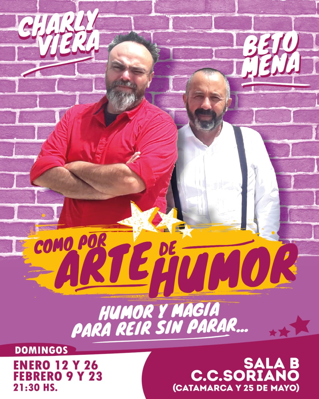 «Como por arte de humor» estrena el 12 de enero