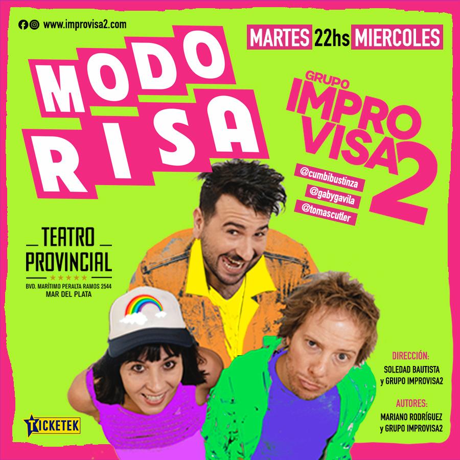 «Modo Risa» el nuevo espectáculo del grupo «Improvisa2»