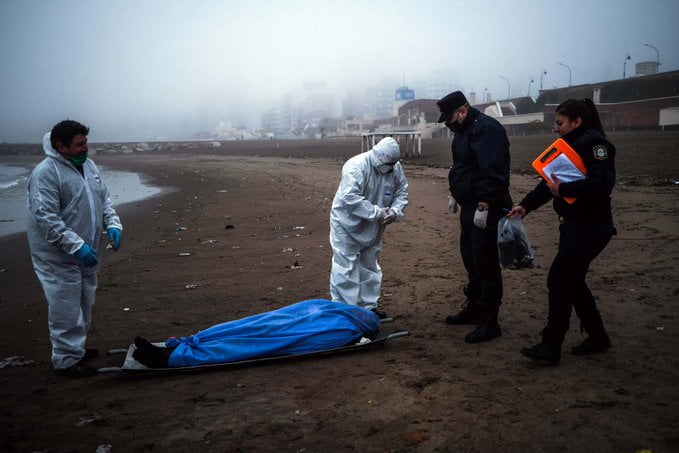 Mar del Plata: Apareció el cuerpo de una mujer mayor en la playa Alicante