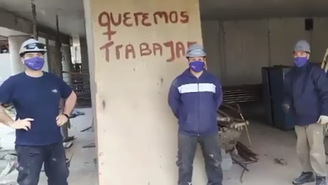 Trabajadores de la construcción comenzaron una huelga «a la japonesa» en Mar del Plata