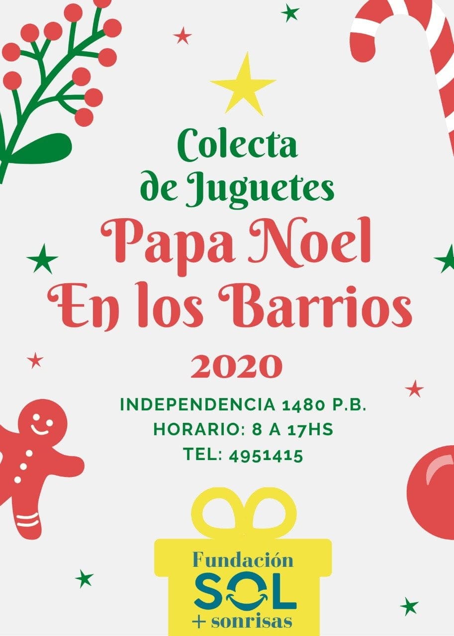 "Papá Noel en los barrios" Lanzan campaña solidaria 4 img 20201211 wa00066417200359438569905