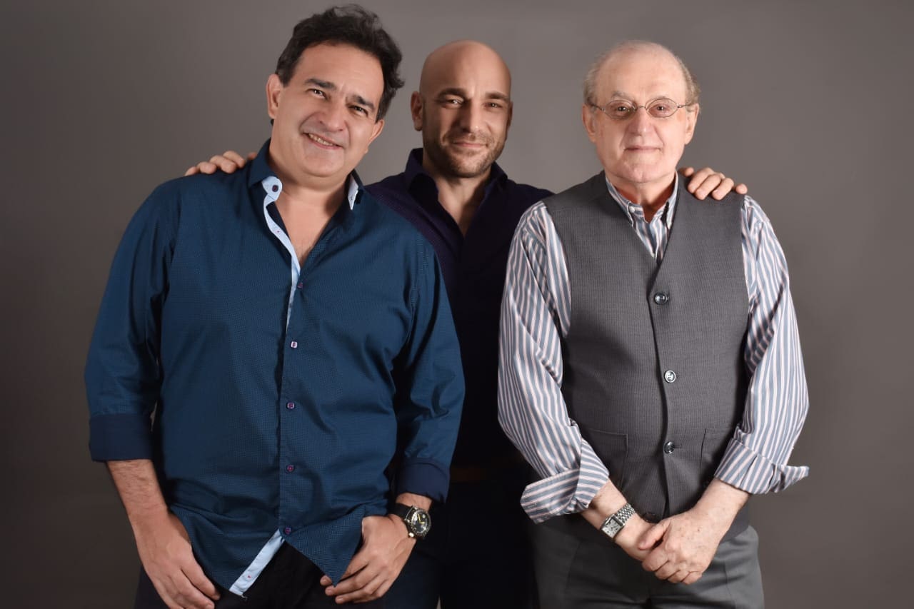 Foto prensa actores y director