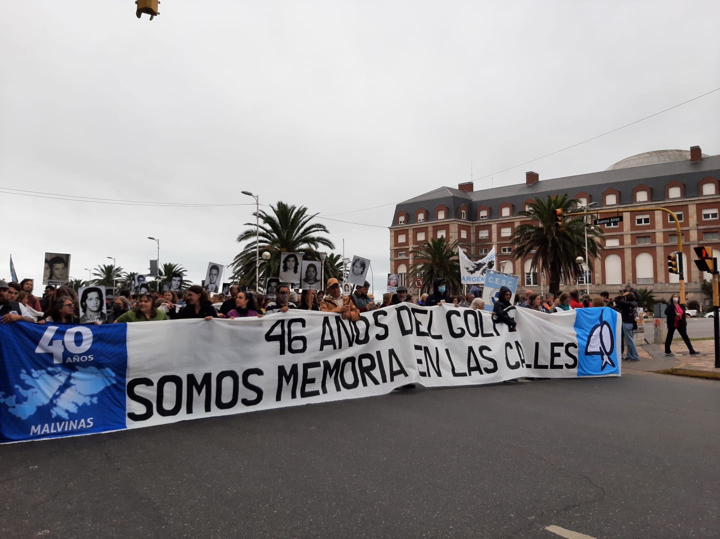 Somos Memoria en las calles: miles de marplatenses marcharon en Mar del Plata