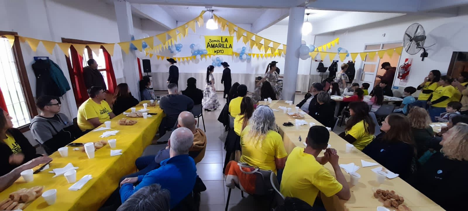 «Somos La Amarilla » celebró la Revolución de Mayo junto a vecinos de la ciudad