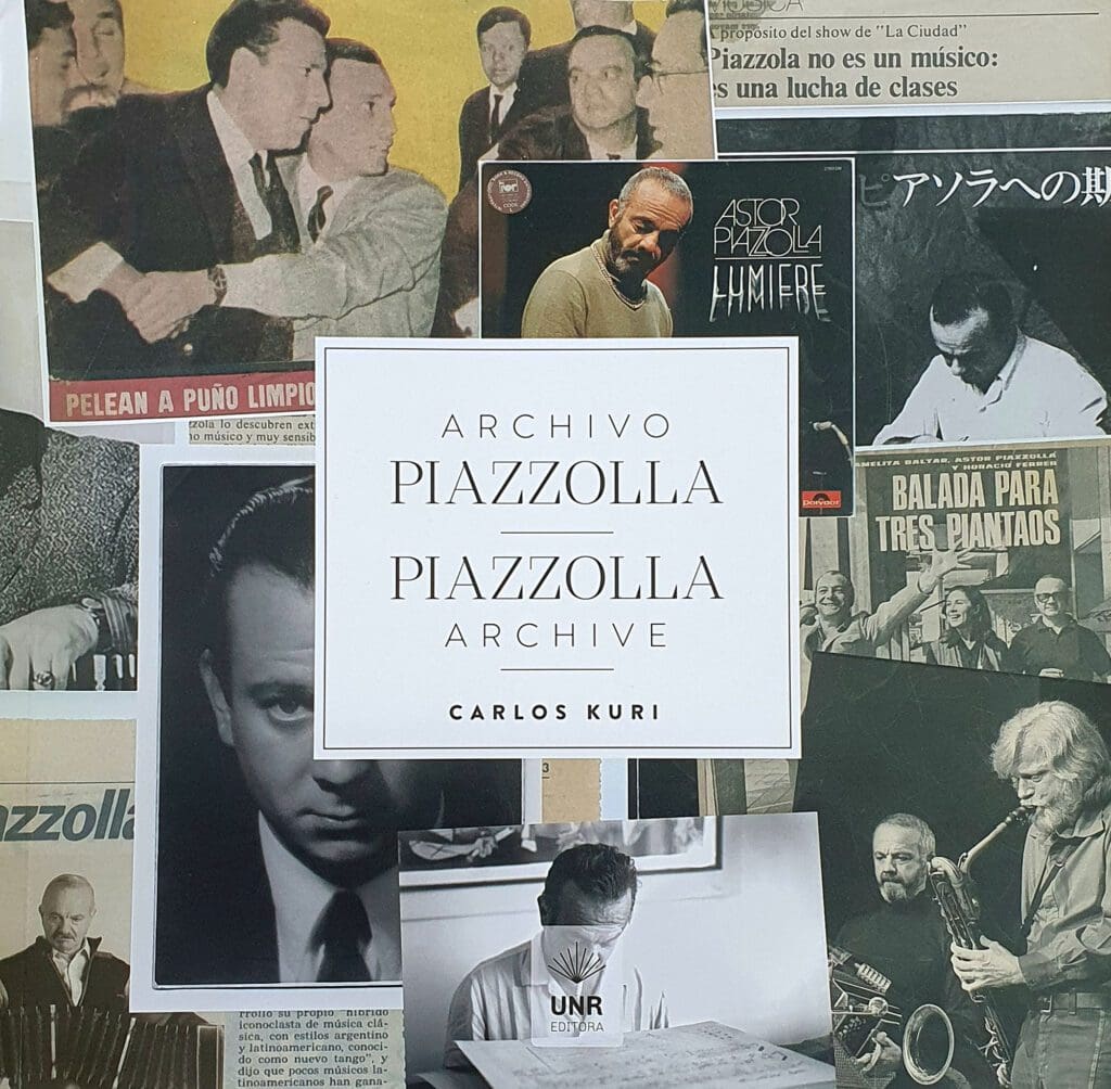 Presentan el libro “Archivo Piazzolla”, con música en vivo