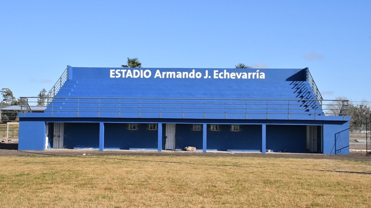 General Pirán: se inaugurará el Estadio Armando Echevarría