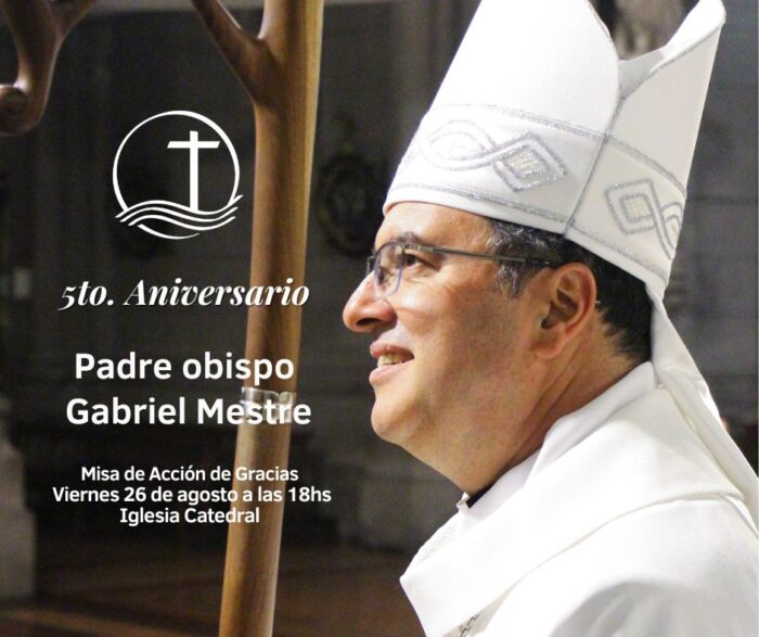 Cinco años de pastoreo del Padre Obispo Gabriel Mestre