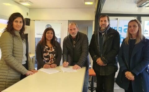 El CFL N°416 firmó un convenio con el Parque Industrial de Mar del Plata Batán 