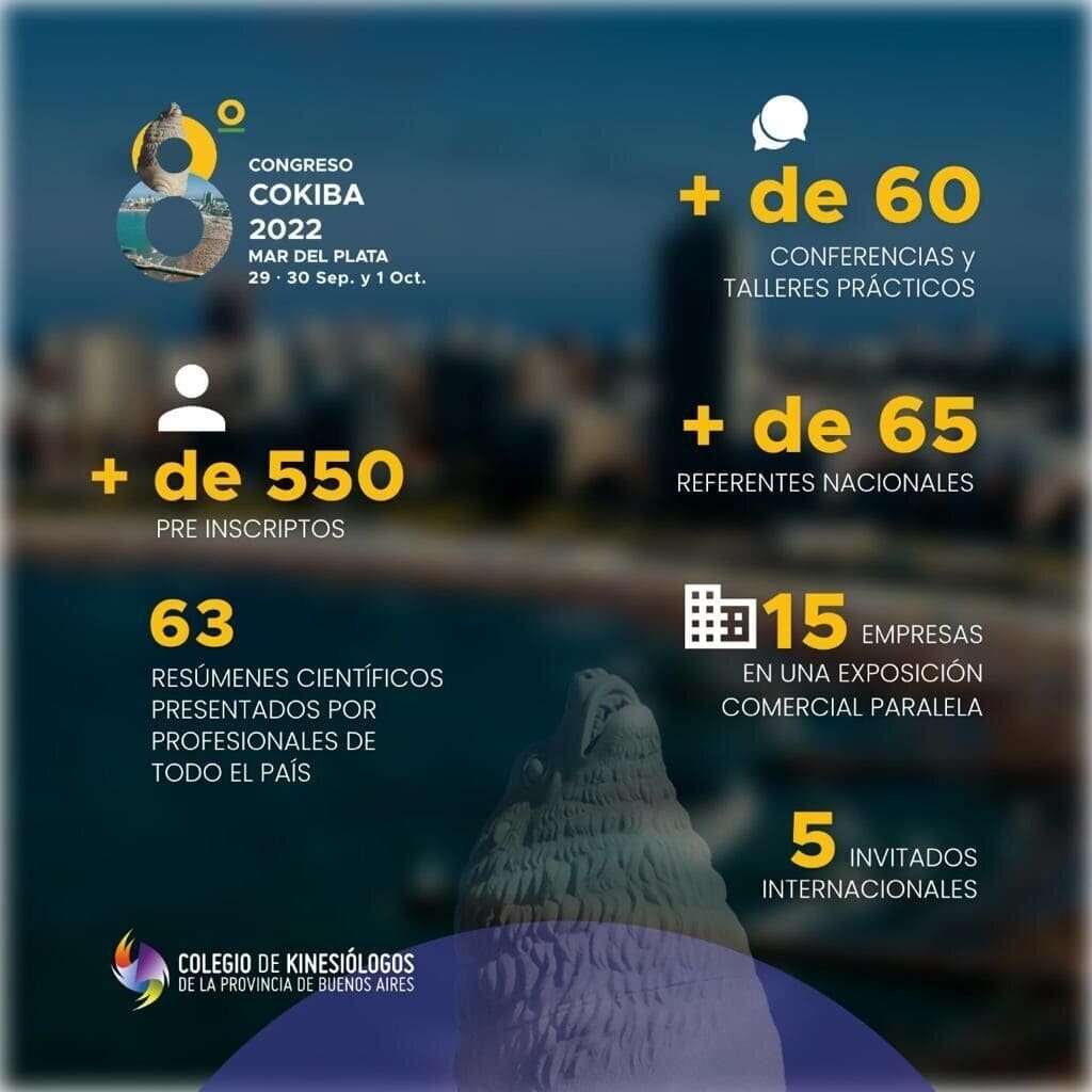 Expertos de varios países expondrán en el Congreso de Kinesiólogos de Mar del Plata 3 IMG 20220928 WA0027