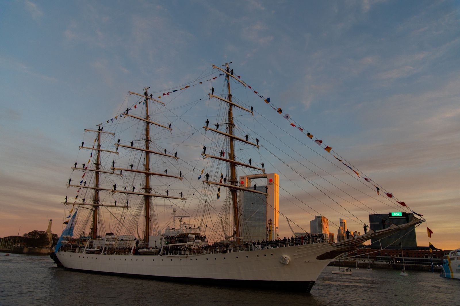 La Fragata Libertad celebrará el 149º aniversario de la fundación de Mar del Plata