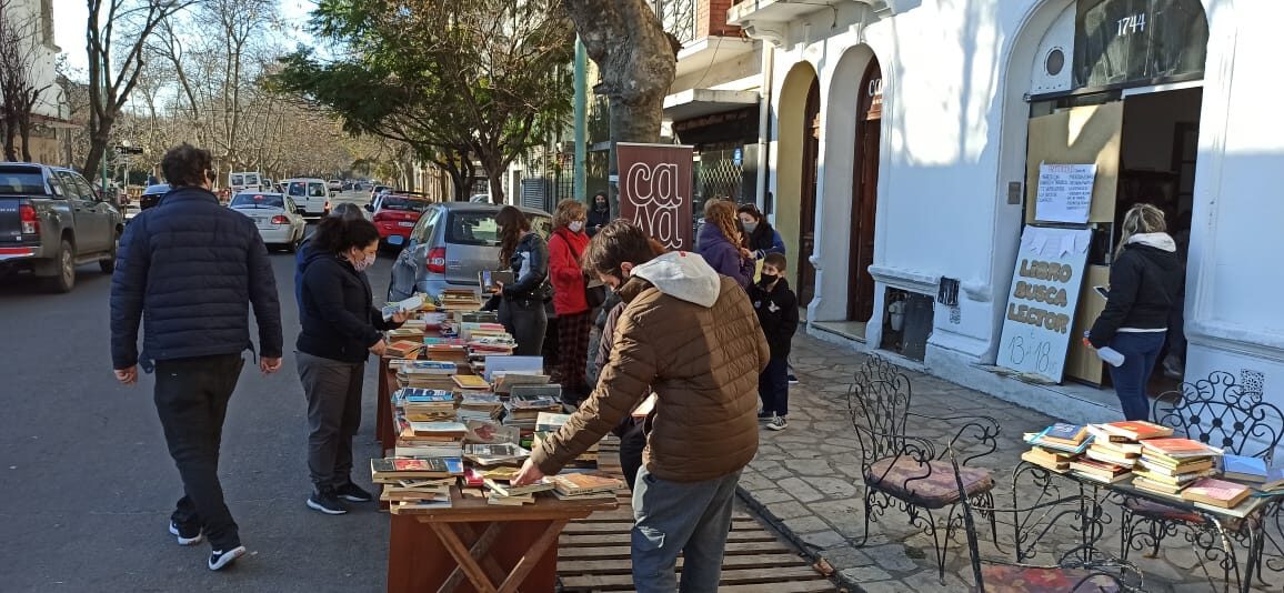 Casa de 20  festeja 5 años sembrando libros en la ciudad