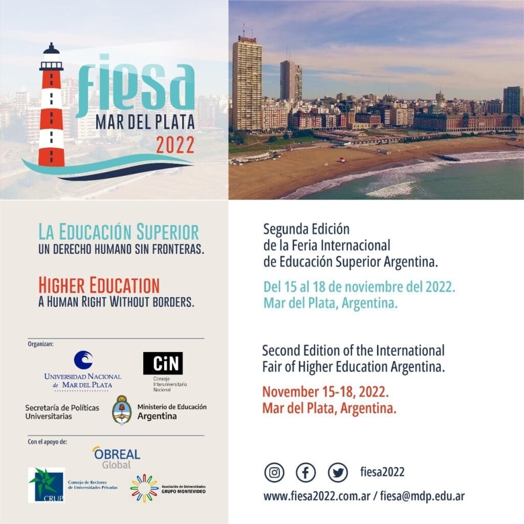 Mar del Plata se prepara la Feria Internacional de Educación Superior –FIESA- 3 WhatsApp Image 2022 11 02 at 10.07.37