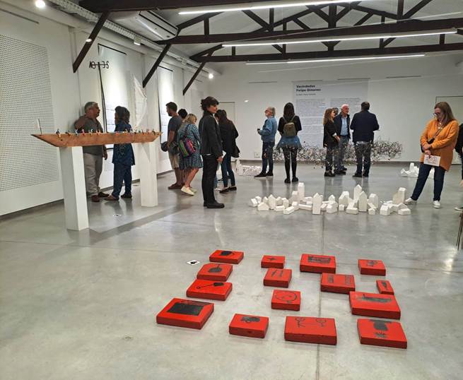 Felipe Giménez inauguró en Mar del Plata su muestra “Vecindades” en el Espacio Cultural Cova