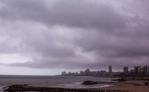 Alerta amarilla emitida por tormentas, viento y granizo en Mar del Plata y la zona