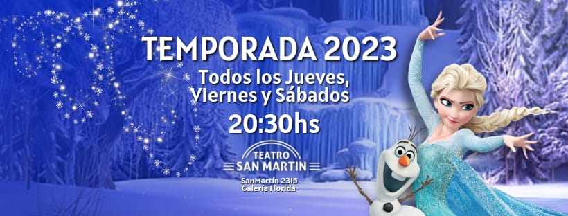 «Frozen, Una Aventura Congelada» estrenó en Mar del Plata