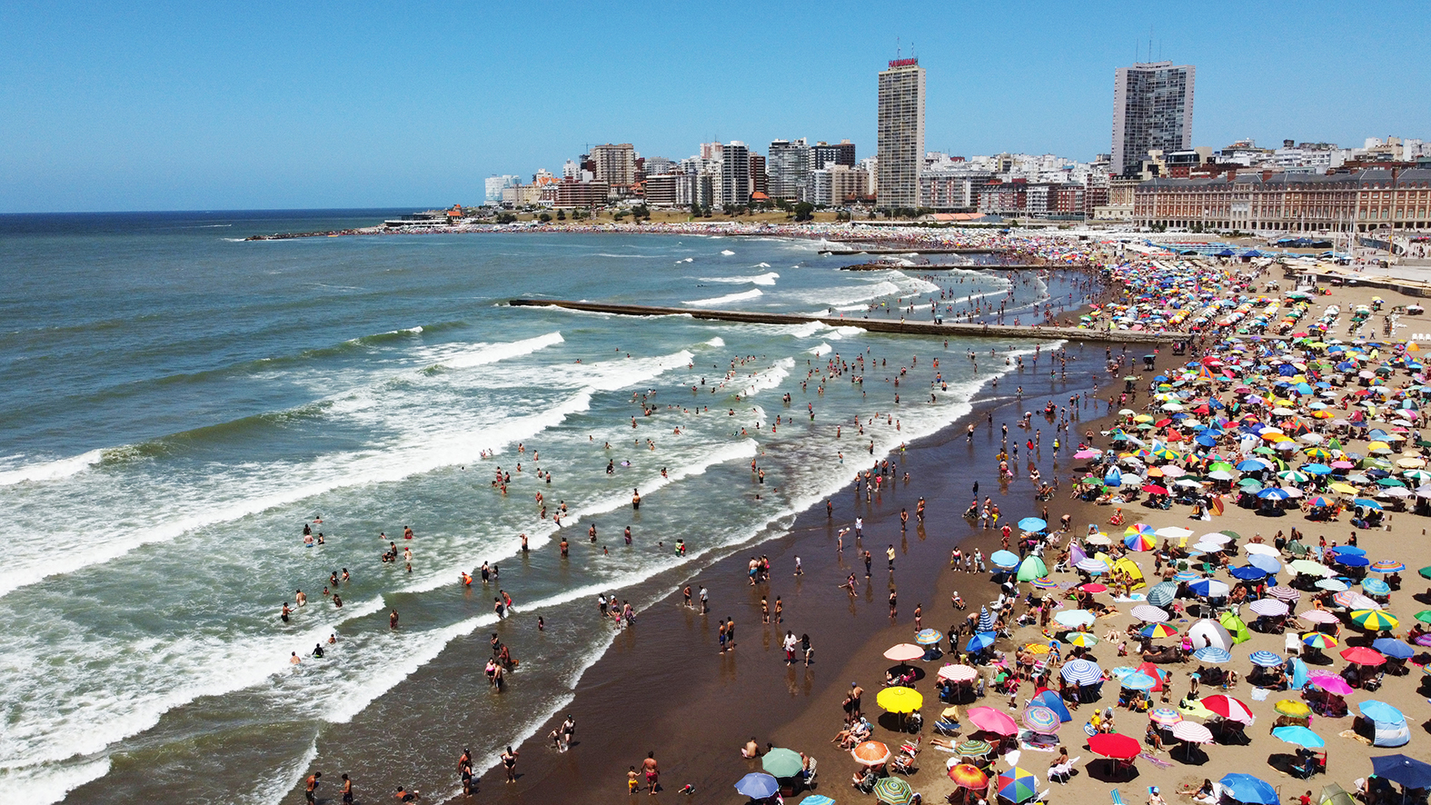 Mar del Plata elegida por más de 1.500.000 turistas en enero