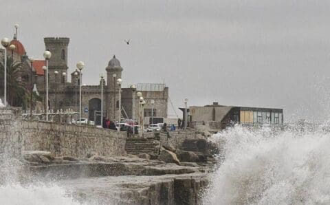 Alerta por vientos fuertes en Mar del Plata y zona