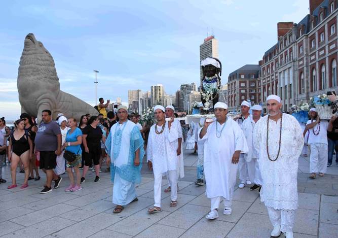 Más de 16 mil personas asistieron a la Ceremonia en Honor a Iemanjá en Mar del Plata