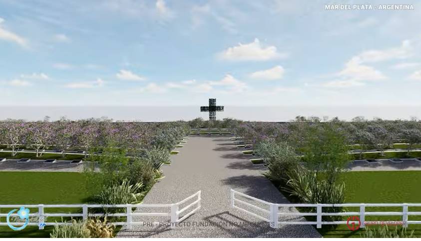 Video: Así será el memorial que recreará el Cementerio de Darwin en Mar del Plata