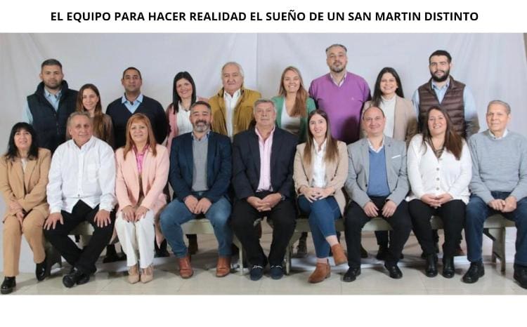 San Martín: la lista que encabeza el Dr. D´Alessandro representa unidad, variedad de matices, trayectoria y juventud 5 WhatsApp Image 2023 07 01 at 12.09.12