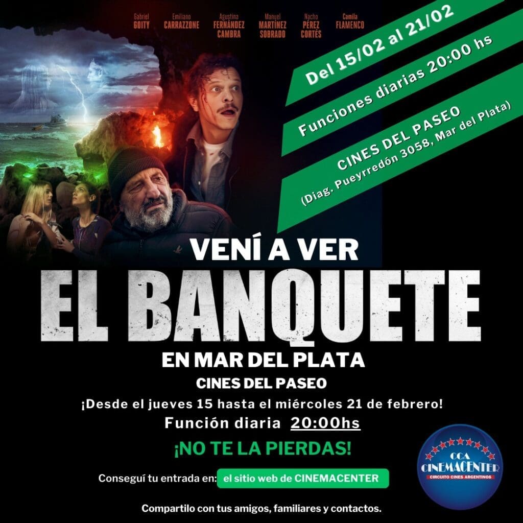 ¡El Banquete llega a Mar del Plata! Una emocionante comedia negra / thriller filmada en la ciudad 3 WhatsApp Image 2024 02 07 at 3.11.59 PM