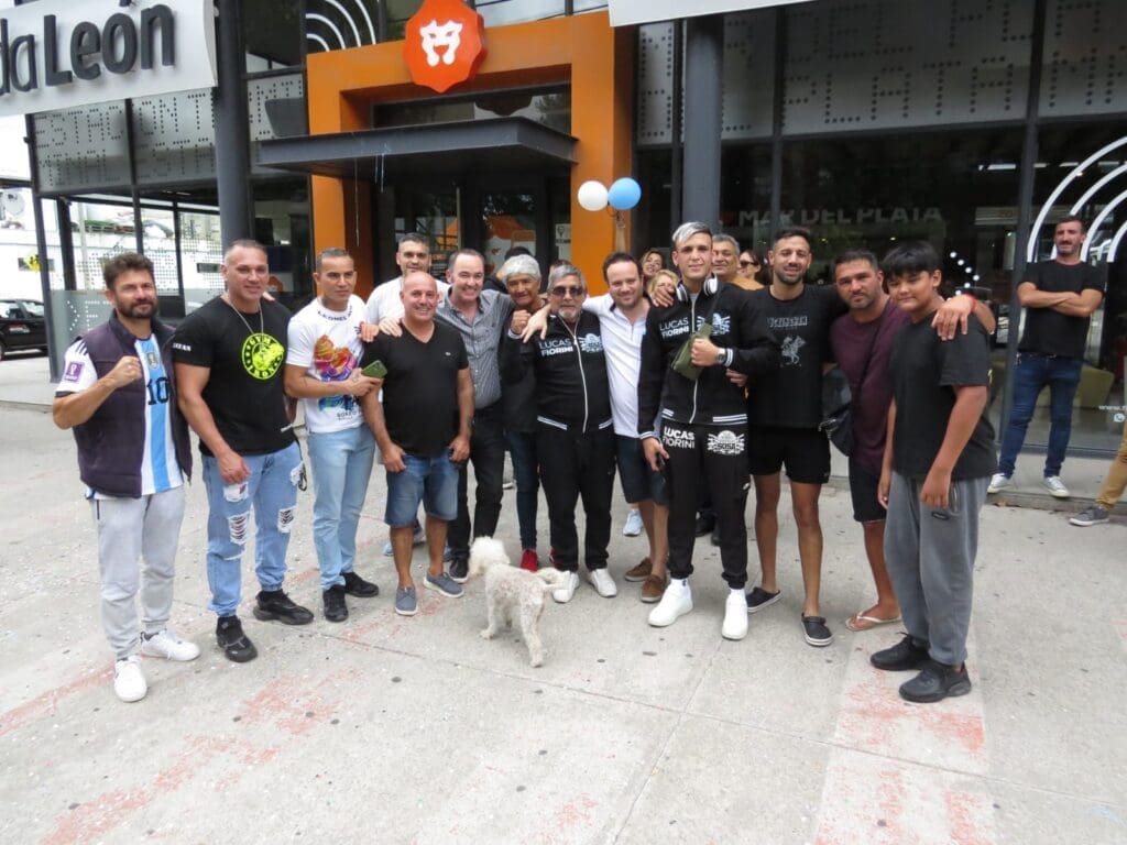 Leonel Ávila, nuevo campeón internacional de boxeo regresó a Mar del Plata 3 IMG 20240318 WA0025