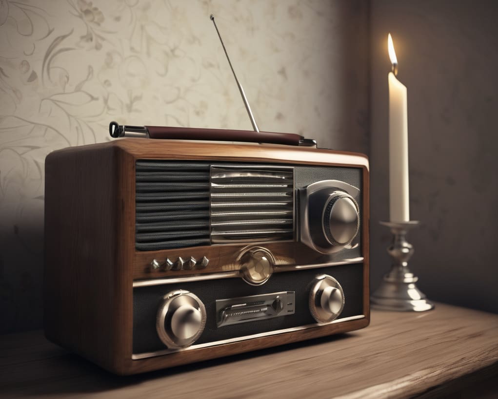 un velorio con una radio en vez de un cajon mortuorio 1 2 1