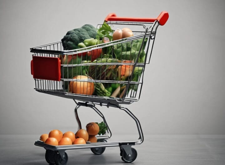 una gondola de un supermercado png 1