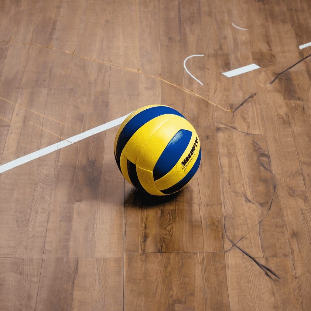 pelota de voleybol en el piso png 1 1