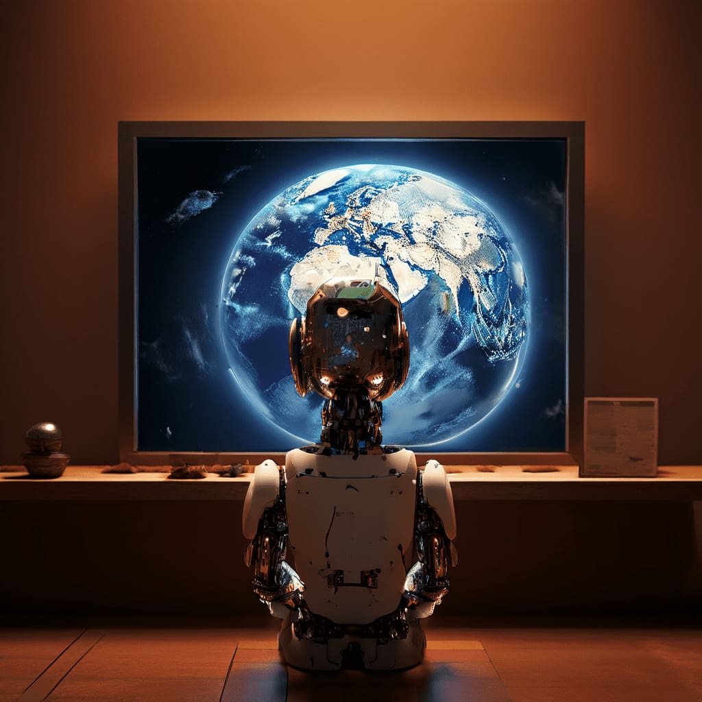 robot planeta
