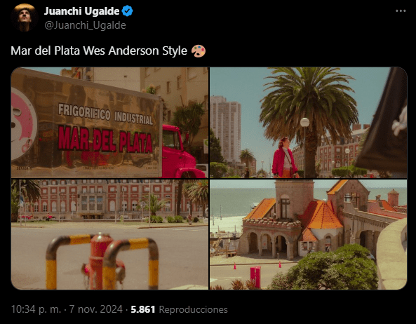Mar del Plata al estilo Wes Anderson: Un viaje visual por la ciudad en tonos pasteles 3 Captura de pantalla 2024 11 08 100258