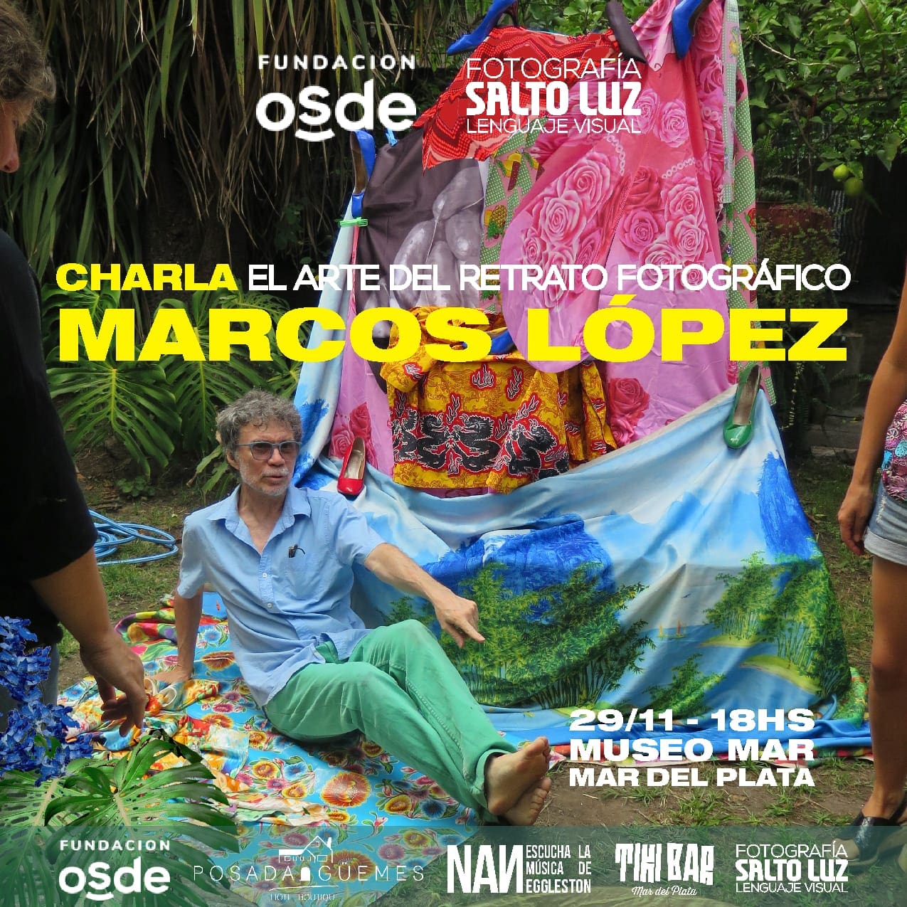 Marcos López en Mar del Plata: Un viaje por el retrato contemporáneo 3 Flyer