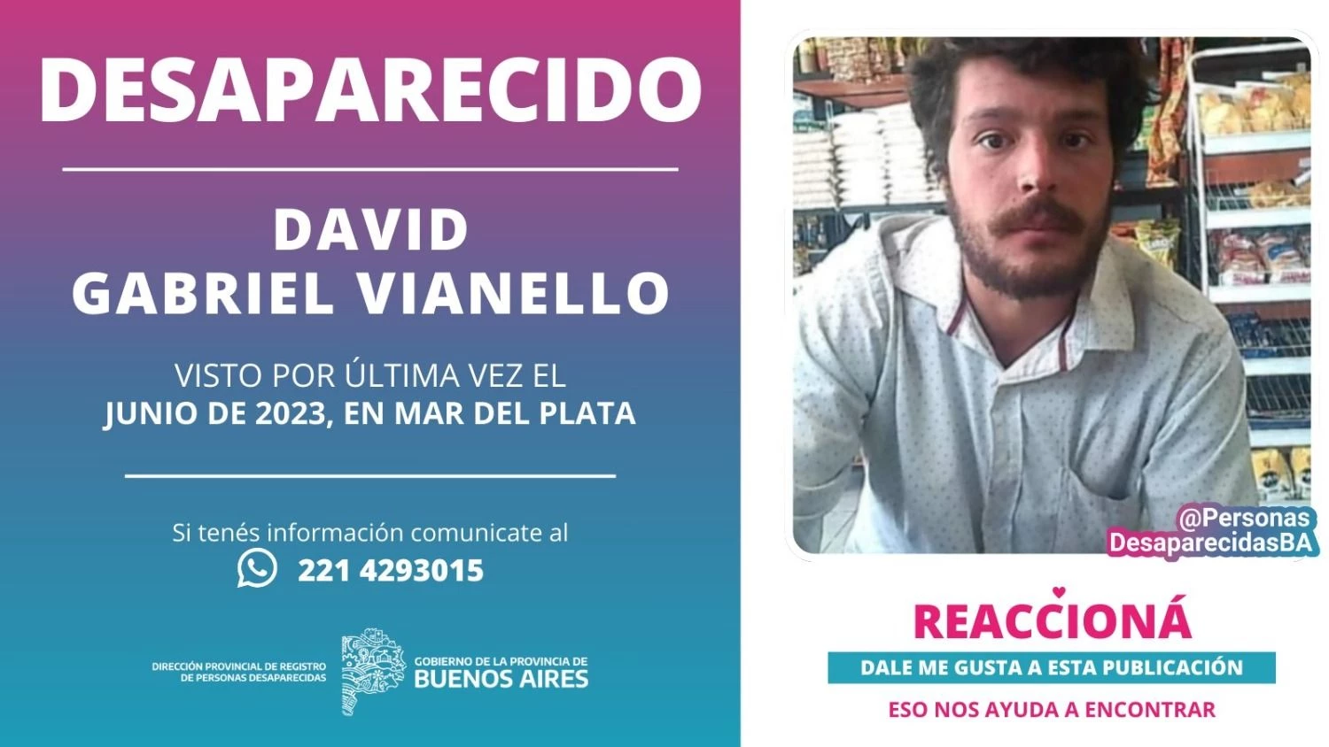 ¡ENCONTRADO! Mochilero marplatense desaparecido hace 2 años aparece en Salta 3 gabriel