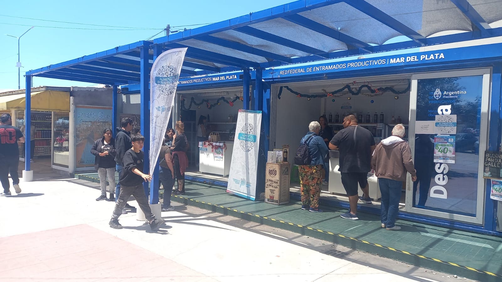 ¡PRODUCTOS LOCALES Y REGIONALES! Mercados Bonaerenses desembarca en el Paseo de la Banquina de Mar del Plata 3 mercados b 1