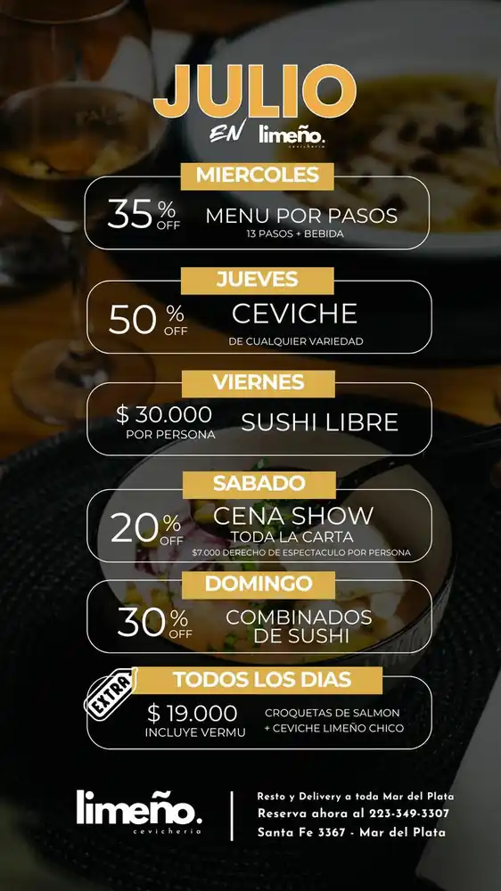 Limeño Cevichería celebra julio con una explosión de sabores y promociones irresistibles en Mar del Plata 3 compressed IMG 20250701 WA00311.jpg