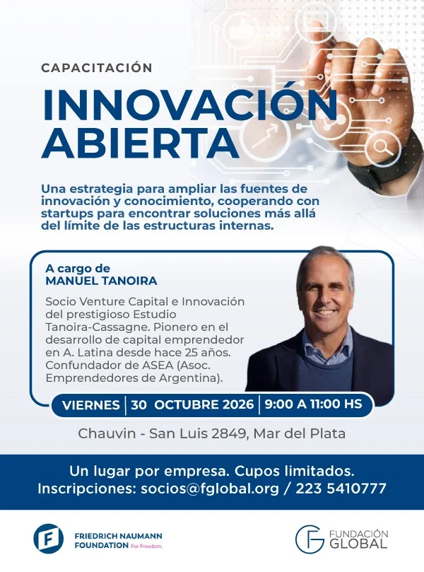 Manuel Tanoira expuso en Mar del Plata sobre las claves de la Innovación Abierta y el Corporate Venture Capital 5 WhatsApp Image 2026 10 30 at 11.20.07 AM 2 editado